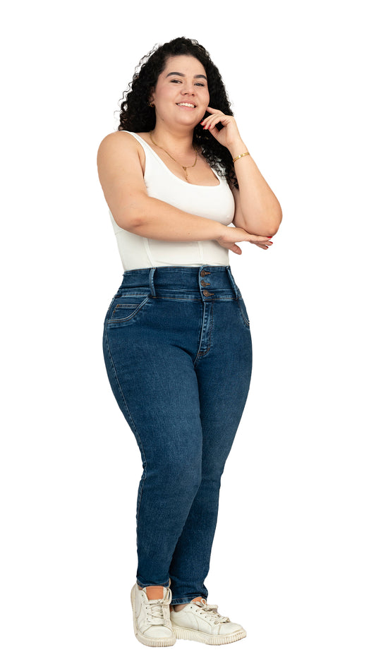 Jean skinny 3 botones - 2-850P