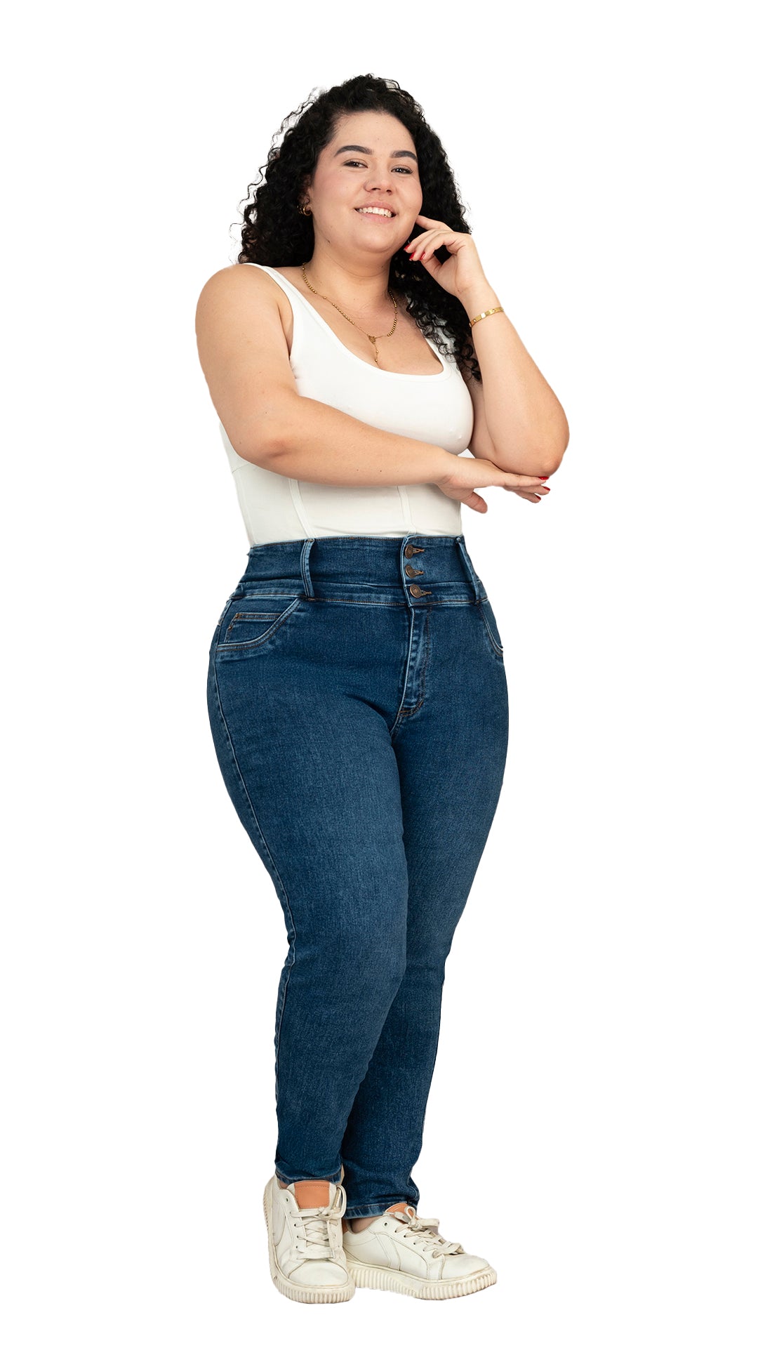 Jean skinny 3 botones - 2-850P