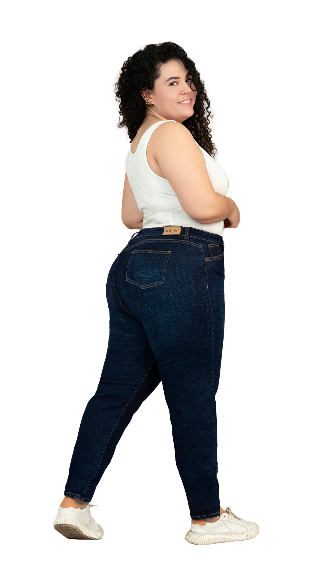 Jean skinny clásico – 1 botón, estilo atemporal 2-668P