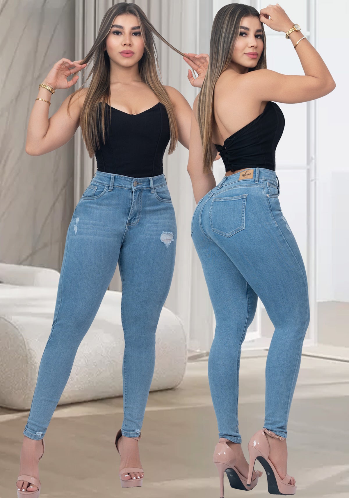 JEANS SKINNY REF 2-958