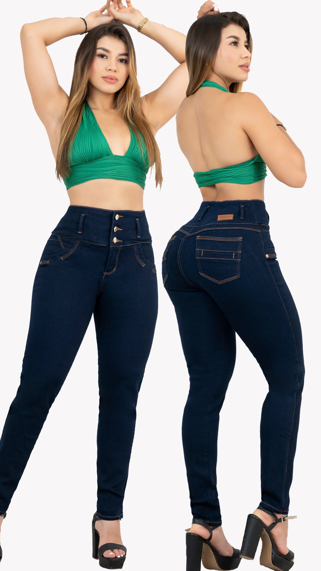 JEANS PRETINA ANCHA REF 6109
